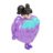 POLLY POCKET võtmehoidja valmistamise komplekt, JKR51 